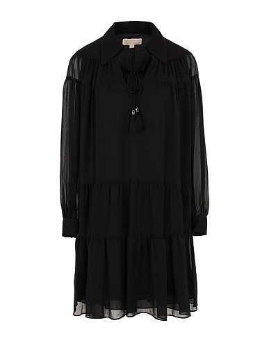MICHAEL MICHAEL KORS Vestito corto CRINKLE GGT DRESS
 Nero 100% Poliestere