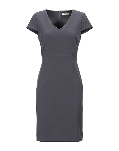 AT.P.CO Short dress Lead 63% Polyester, 33% Viscose, 4% Elastane