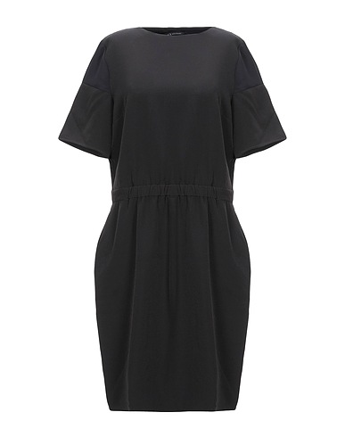ARMANI EXCHANGE Kurzes Kleid Schwarz 90% Polyester, 10% Elastan