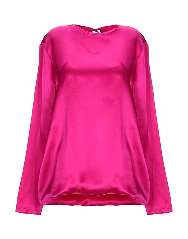 MARQUES' ALMEIDA Silk top Fuchsia 100% Silk