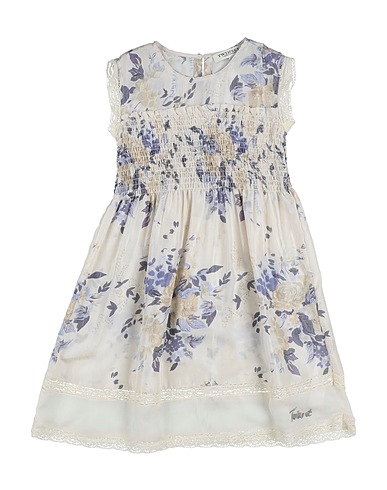 TWINSET Dress Ivory 100% Silk, Viscose