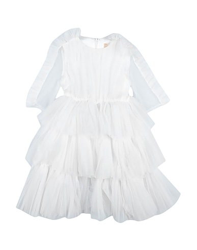 ELISABETTA FRANCHI Dress White 100% Polyester