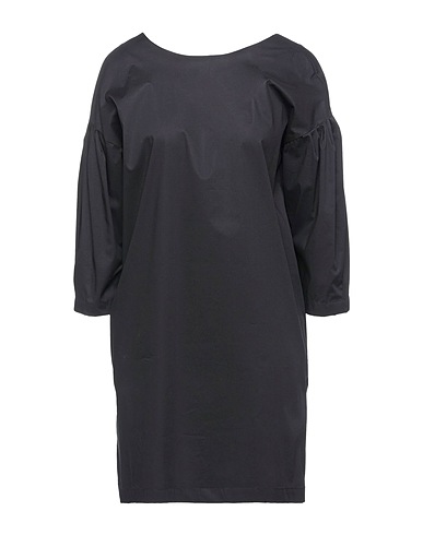 SUOLI Vestito corto Nero 68% Cotone, 29% Poliammide, 3% Elastan