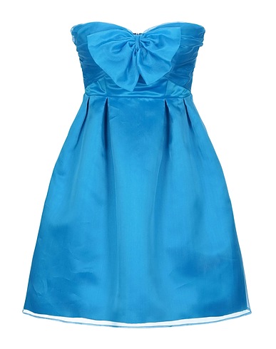 PINKO Vestito corto Azzurro 100% Seta