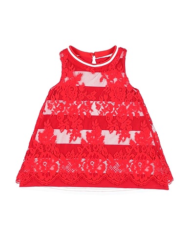 FUN & FUN Vestito Baby  Rosso 95% Cotone, 5% Elastan