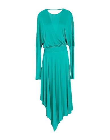 PINKO Midi dress Emerald green 100% Viscose