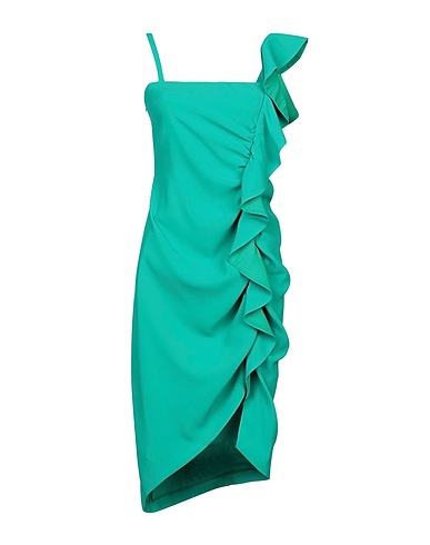 PINKO Midi dress Green 100% Polyester