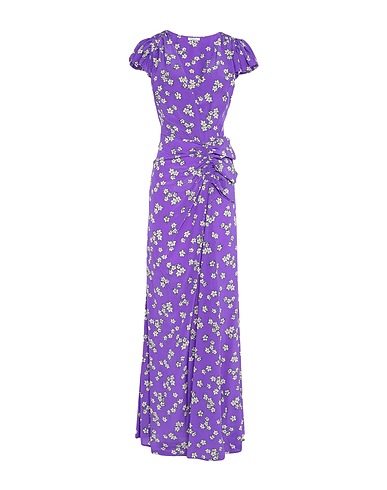 P.A.R.O.S.H. Long dress Purple 100% Silk
