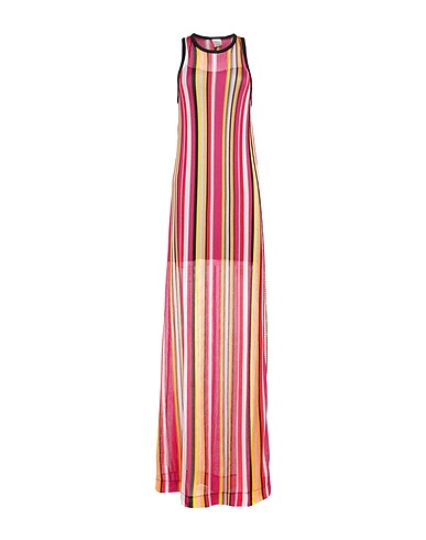 PINKO Long dress Fuchsia 90% Polyamide, 10% Elastane