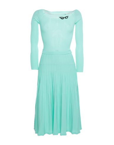 Pinko Uniqueness Midi Dresses In Green