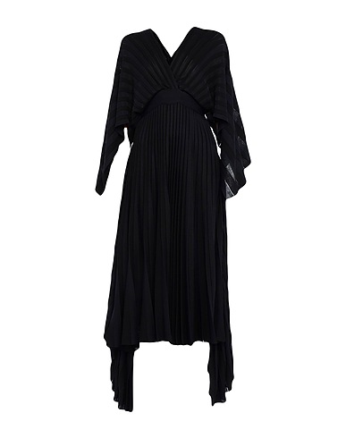 VALENTINO Vestito in Maglia Nero 53% Lana Vergine, 47% Viscosa
