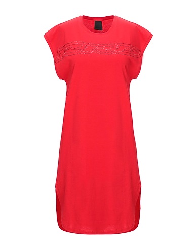 RRD Kurzes Kleid Rot 100% Baumwolle