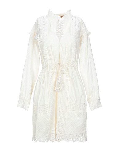 TWINSET Short dress Ivory 100% Cotton