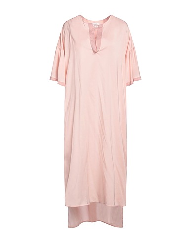 BALLANTYNE ひざ丈ワンピース ライトピンク シルク 91% / ポリウレタン 9%