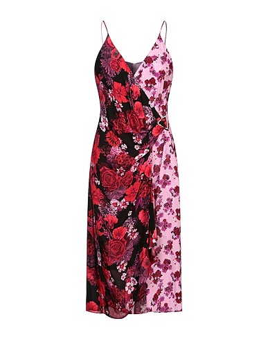 PINKO Midi dress Pink 100% Viscose