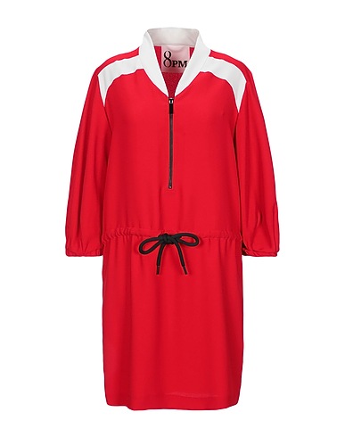 8PM Short dress Red 100% Polyester