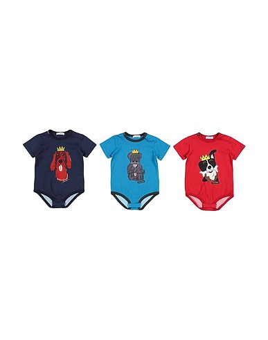 DOLCE & GABBANA Bodysuit Midnight blue 100% Cotton