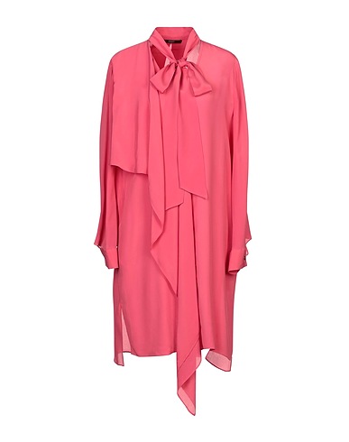 SEVENTY VENEZIA Midi dress Antique rose 66% Viscose, 34% Silk
