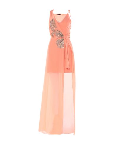Patrizia Pepe Sera Long Dresses In Pink