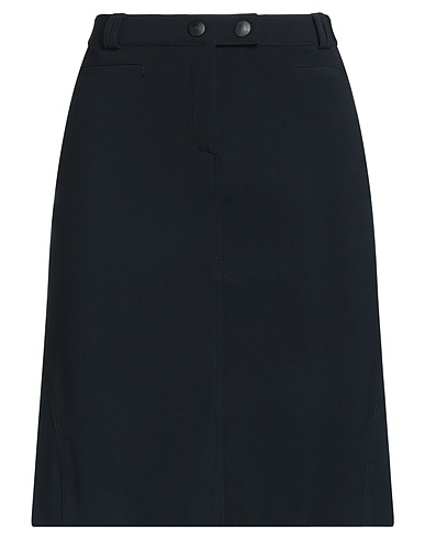 ANGELO MARANI Mini skirt Midnight blue 72% Polyamide, 28% Elastane