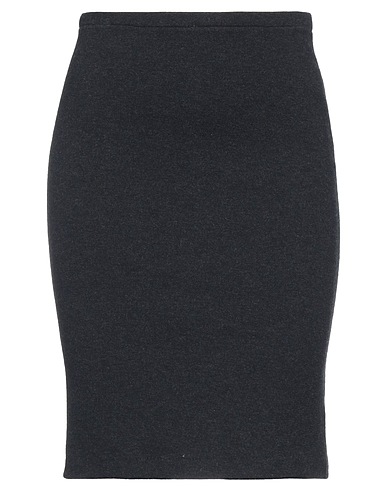 MAJESTIC FILATURES Gonna midi Nero 100% Lana Merino