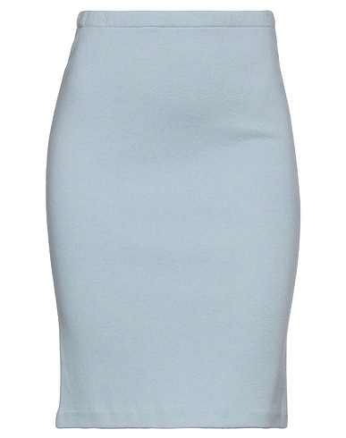 MAJESTIC FILATURES Gonna midi Celeste 100% Lana Merino
