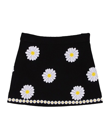 DOLCE&GABBANA Gonna Nero 100% Lana