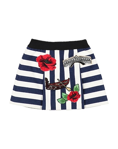 DOLCE&GABBANA Kids' skirts 99% Cotton, 1% Elastane