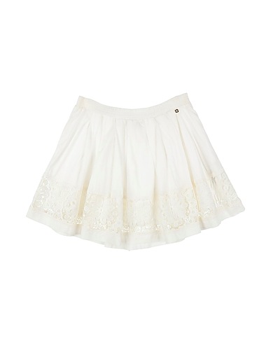 TWINSET Skirt White 100% Cotton