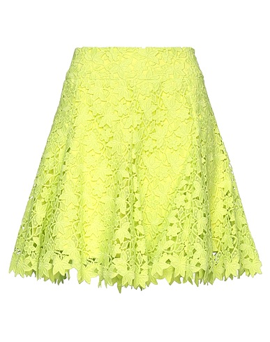 ERMANNO SCERVINO Minigonna Verde lime 100% Poliestere