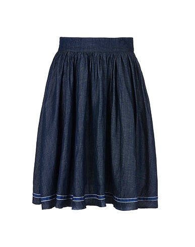 8 Gonna jeans Blu 60% Tencel™, 40% Cotone