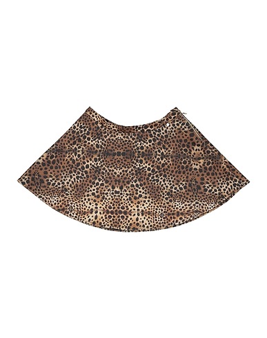 MISS GRANT Skirt Khaki 85% Polyester, 15% Elastane