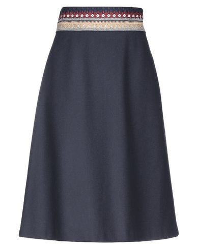 Red Valentino Knee Length Skirt In Blue