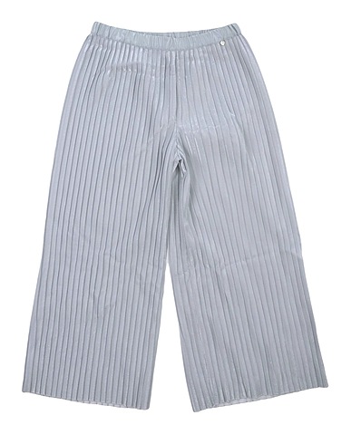 MISS GRANT Casual trouser Silver 100% Polyester