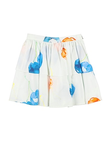 MSGM Skirt White 100% Cotton
