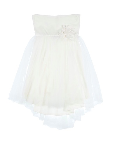 PATRIZIA PEPE Skirt White 95% Cotton, 5% Elastane, Polyamide