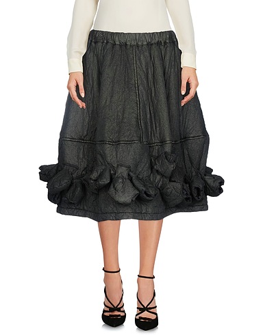 COMME des GARÇONS Midi skirt Black 100% Nylon