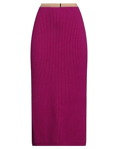 CALVIN KLEIN 205W39NYC Midi skirt Mauve 70% Wool, 30% Cashmere, Polyamide, Elastane, Silk