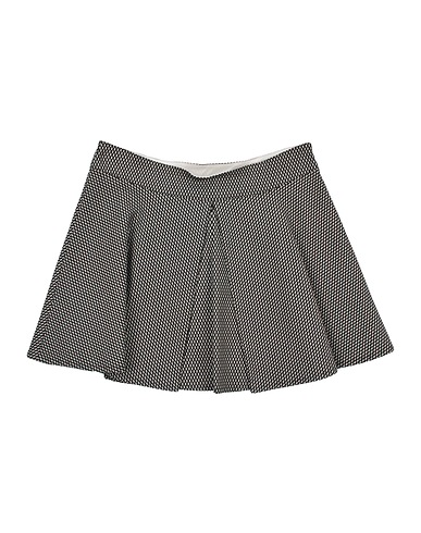 DONDUP Skirt Black 97% Cotton, 3% Elastane