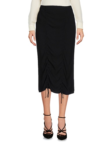 MARNI Midi skirt Black 58% Viscose, 42% Acetate