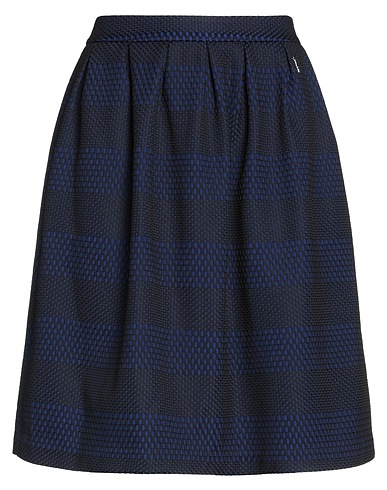 TRUSSARDI JEANS Midi skirt Midnight blue 100% Polyester