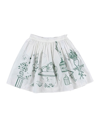 DOLCE&GABBANA Skirt White 100% Cotton