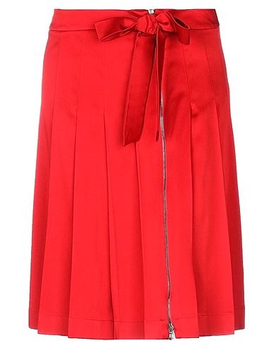 MOSCHINO Midi-Rock Rot 52% Viskose, 45% Acetat, 3% Andere Fasern