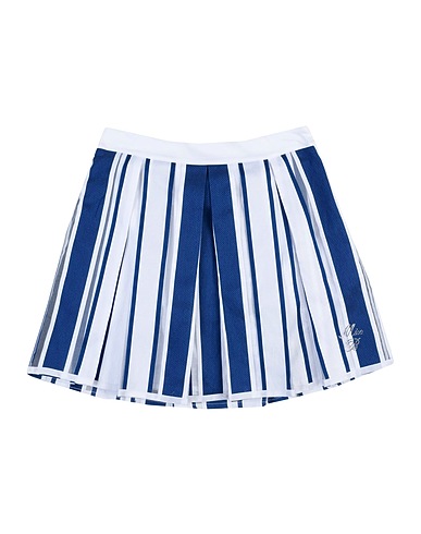 MISS BLUMARINE Skirt Midnight blue 88% Cotton, 12% Polyester, Elastane, Viscose