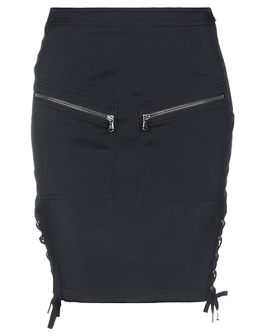 MOSCHINO Minigonna Nero 71% Viscosa, 16% Acetato, 9% Poliestere, 4% Altre Fibre