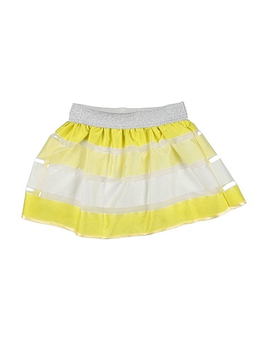 MISS LULÙ Skirt Yellow 100% Polyester