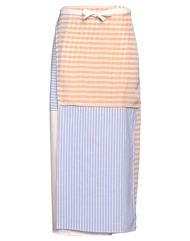 MM6 MAISON MARGIELA Maxi Skirts Pink 100% Cotton, Cupro, Modal