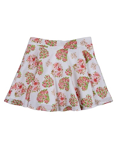 MISS BLUMARINE Skirt White 100% Cotton