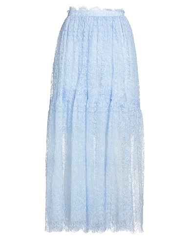 ERMANNO SCERVINO Langer Rock Himmelblau 60% Polyester, 40% Polyamid