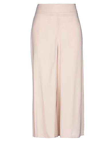 MALÌPARMI Casual trouser Light pink 96% Viscose, 4% Elastane